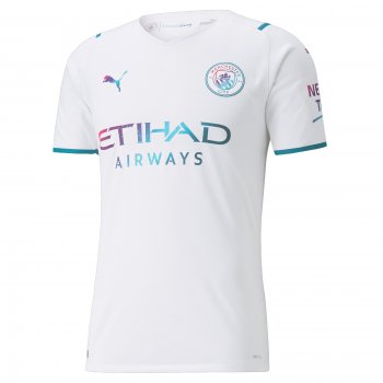21-22 Manchester City Away Authentic Jersey (Player Version)