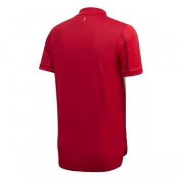 2020 Spain Home Authentic Soccer Jersey (Player Version)