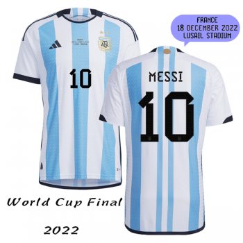 2022 Argentina VS France World Cup Final Match Detail Jersey(Player Version)