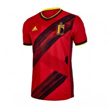 2020 Belgium Home Authentic Soccer Jersey Shirt (Player Version)