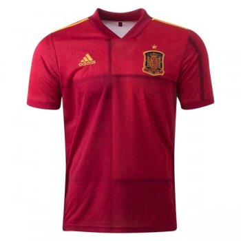2020 Spain Home Soccer Jersey Shirt