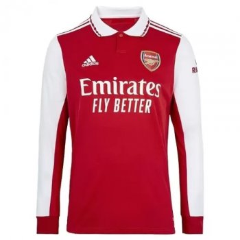 Arsenal Soccer Jersey Long Sleeve Home Replica 2022/23