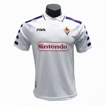 1998-1999 Fiorentina Away White Retro Jersey Shirt