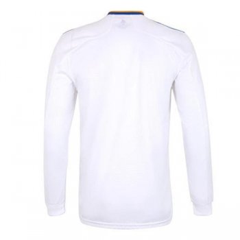 21-22 Real Madrid Home Long Sleeve Jersey