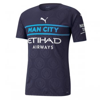 21-22 Manchester City Third Authentic Jersey (Player Version)