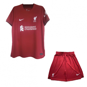 Liverpool Soccer Jersey Home Kit(Jersey+Shorts) Replica 2022/23