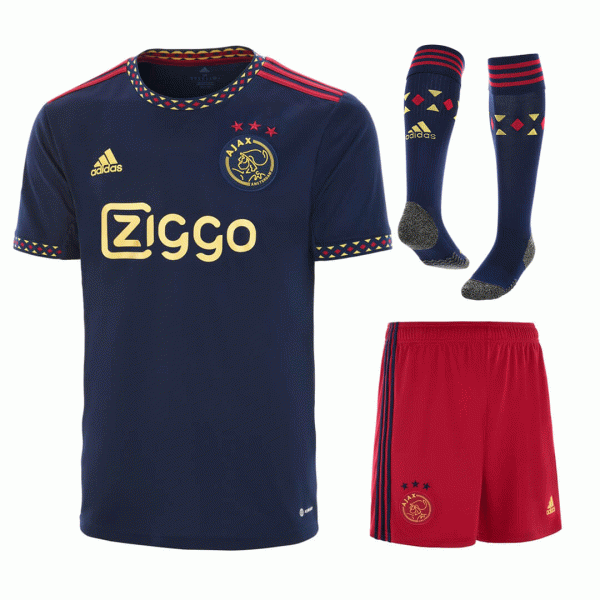 Ajax Jersey Away Whole Kit(Jersey+Shorts+Socks) Replica 2022/23