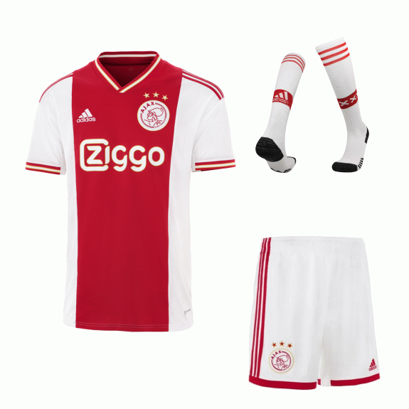 Ajax Jersey Home Whole Kit(Jersey+Shorts+Socks) Replica 2022/23