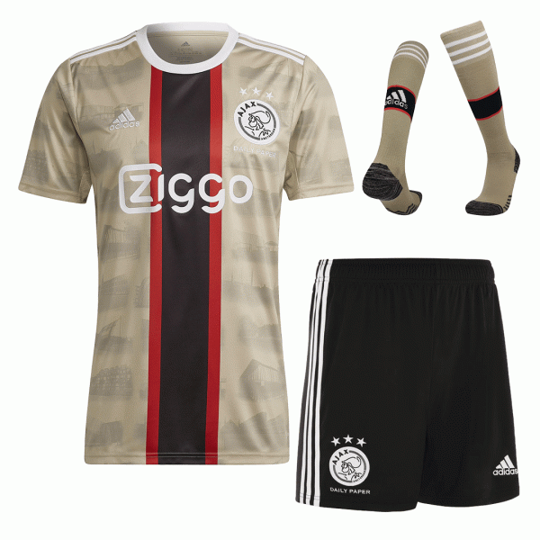 Ajax Soccer Jersey Third Away Whole Kit(Jersey+Shorts+Socks) Replica 2022/23