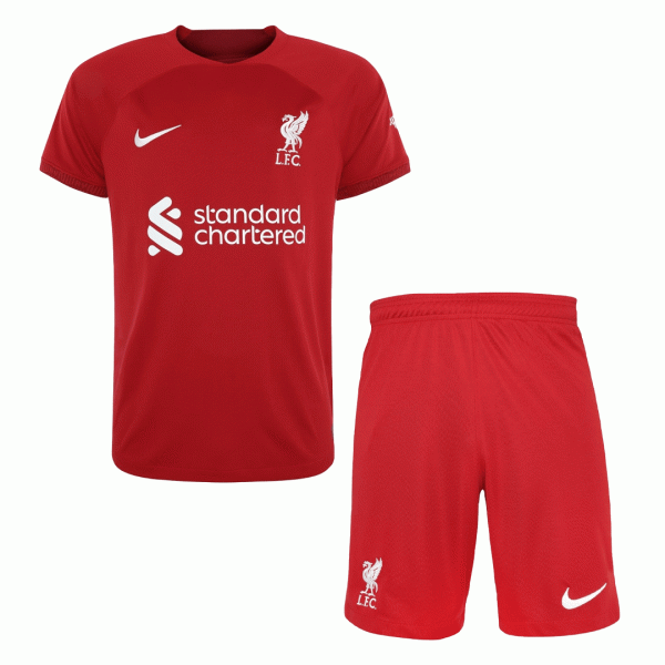 Liverpool Soccer Jersey Home Whole Kit(Jersey+Shorts+Socks) Replica 2022/23